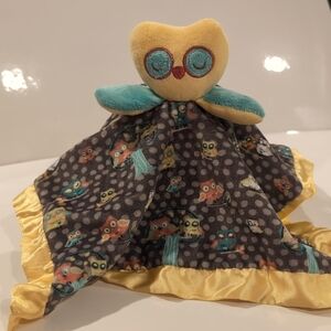 Douglas Baby Owl Security Blanket Lovey